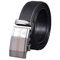 金狐狸FOXER男式海狮纹双面腰带501073F03A黑色E