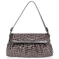 金狐狸FOXER时尚女式单肩包910005F1B咖啡色