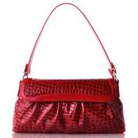 金狐狸FOXER时尚女式单肩包910005F1C红色