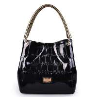 金狐狸foxer时尚女士手提包902001F1A黑色