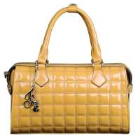 金狐狸FOXER高端经典手提箱型包905026F1E黄色