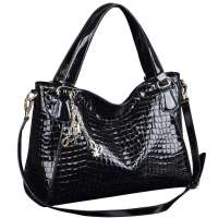 金狐狸FOXER精美女士手提单肩包919009F1A黑色