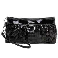 金狐狸FOXER美丽人生 高雅女士化妆晚宴包110001-2A黑色