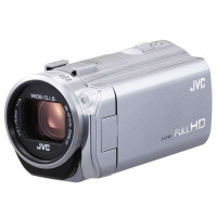 JVC 高清闪存摄像机 GZ-E565 银色