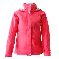 AlpinePro阿尔派妮女款单款冲锋衣20081C(胭脂红)160码