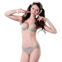 XZYD仙子宜岱时尚无痕前扣文胸3/4集中杯浅杏(75B)1009-2009套组