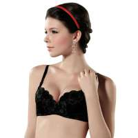 XZYD仙子宜岱情浓古色3/4立体集中厚模杯黑色(85B)1012