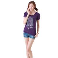 仙子宜岱时尚柔美针织衣紫色(165/95)4213