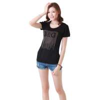 仙子宜岱时尚魅力针织衣黑色(160/90)4217