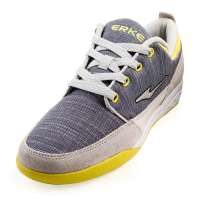 鸿星尔克erke男休闲鞋11112102010-103浅灰41