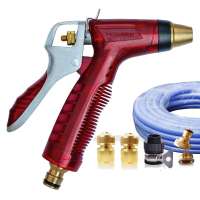 虎贝尔 洗车水枪 洗车器 高压水枪 洗车机 H813套装 红色25米