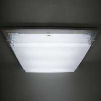 雷士照明 吸顶灯-3×36W(白光)卧室书房餐厅NAX1270(长方艺术灯)