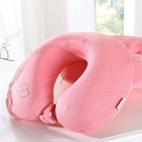博洋家纺优品护颈太空枕（女/粉）31*31cm
