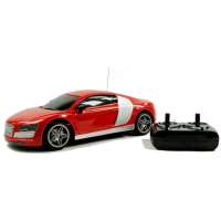 金牛红色奥迪R8遥控汽车模型