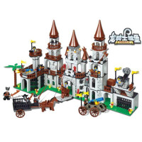 沃马智能积木龙骑士城堡J5690