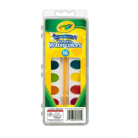 美国绘儿乐16色可水洗固体颜料53-0555