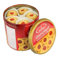 皇室草莓酱浇顶黄油曲奇饼干450g