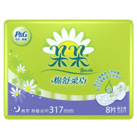 朵朵棉舒柔巧熟睡夜用8片卫生巾
