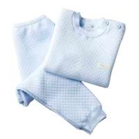 子雅贝贝加厚圆形蓝色空气层肩开110