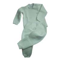 子雅贝贝加厚圆形白色空气层肩开90