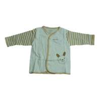 子雅贝贝无缝印花小兔子上衣对开73