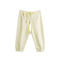 子雅贝贝黄色开档下装裤子59