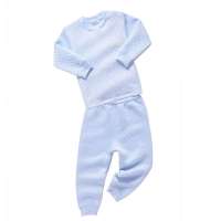 子雅贝贝加厚菱形蓝色空气层肩开110