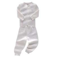 子雅贝贝加厚菱形白色空气层对开80