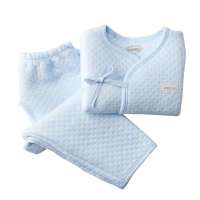 子雅贝贝蓝色圆形空气层偏衫59