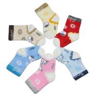 史努比太阳花童袜SNPW009A(12-14)