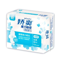 娇爽魔力畅吸棉柔透气丝薄日用5片