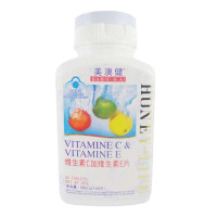 美澳健天然维生素C加天然维生素E片1g*60片