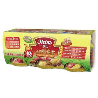 亨氏瓶装系列DHA+AA精选营养肉泥套餐(整箱便携装)