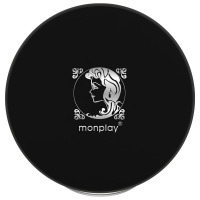 monplay蒙芭拉亲肤粉饼18g(02/肤白色)(又名:细致亲肤两用粉饼)