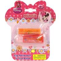 迪士尼米妮唇蜜+润唇膏21943(香橙味)12.5ml+3.96g