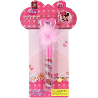 迪士尼米妮螺旋双色果味唇彩22013(草莓味)3.8g