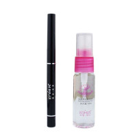 韩惠国际馥郁防水眼线液+水漾净白卸妆水(体验装)1.6g+10ml