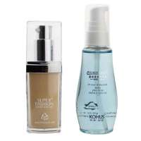 韩惠国际自然焕彩甜润BB霜+亮莹清透卸妆液30ml+80ml