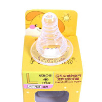 台湾比卡诺标准口径母乳实感奶嘴L单入盒装