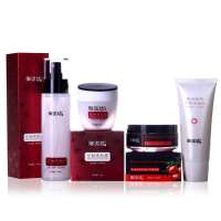 御泥坊柔白滋养全效套装-洁面乳110g+水150ml+面膜130g+养肤霜50g