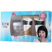 玉兰油白里透红霜买一送二装(白里透红霜50g+乳液嫩白洁面乳48gx2)