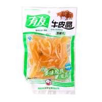 有友水晶牛皮筋（山椒味）100g