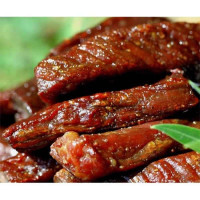 草原旭日散装-风干牛肉干（辣味）250g