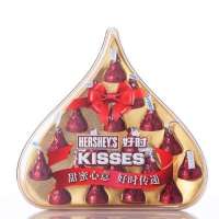 好时KISSES黑巧克力19粒190g
