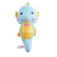 FisherPrice费雪声光安抚海马蓝色M8581