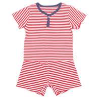 凡爱宝贝婴童节奏空间条条圆领套FDBFA3220大红色/66