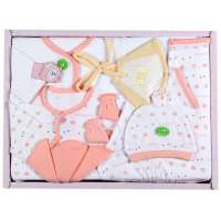 宝艺7件套宝宝服饰婴儿服饰大礼包2042粉色/均码