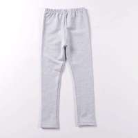 皇家宝贝秋冬女童针织百搭打底裤26233302浅花灰120