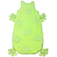 蒂乐天鹅绒睡袋/青蛙造型/春秋季必备DL403B