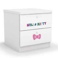 HelloKitty酷漫居儿童家具KT蔷薇物语床头柜/储物柜